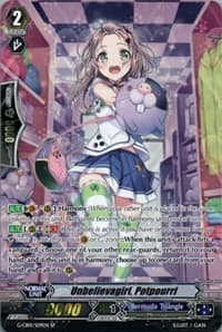 Unbelievagirl, Potpourri (SP) - G-CB01: Academy of Divas - Cardfight Vanguard card
