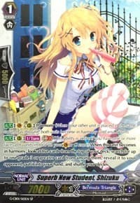Superb New Student, Shizuku (SP) - G-CB01: Academy of Divas - Cardfight Vanguard card
