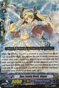 Duo Lovely Devil, Vepar - G-CB01: Academy of Divas - Cardfight Vanguard card