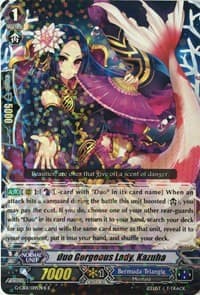Duo Gorgeous Lady, Kazuha (B) - G-CB01: Academy of Divas - Cardfight Vanguard card