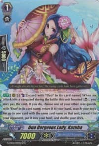 Duo Gorgeous Lady, Kazuha (W) - G-CB01: Academy of Divas - Cardfight Vanguard card