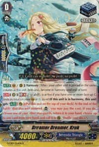 Dreamer Dreamer, Kruk - G-CB01: Academy of Divas - Cardfight Vanguard card