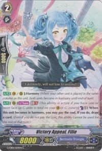 Victory Appeal, Filie - G-CB01: Academy of Divas - Cardfight Vanguard card
