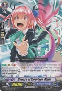 Beware of Surprises, Almin - G-CB01: Academy of Divas - Cardfight Vanguard card