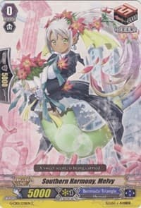Southern Harmony, Melvy - G-CB01: Academy of Divas - Cardfight Vanguard card