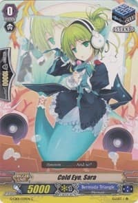 Cold Eye, Sara - G-CB01: Academy of Divas - Cardfight Vanguard card