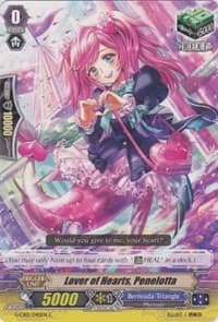 Lover of Hearts, Penelotta - G-CB01: Academy of Divas - Cardfight Vanguard card