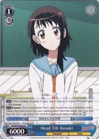 Head Tilt Kosaki - NISEKOI -False Love- - Weiss Schwarz card