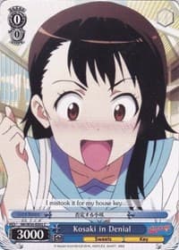 Kosaki in Denial - NISEKOI -False Love- - Weiss Schwarz card