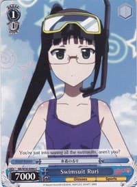 Swimsuit Ruri - NISEKOI -False Love- - Weiss Schwarz card