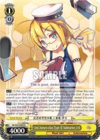 2nd Junsen-class Type III Submarine, I-8 - KanColle - Weiss Schwarz card