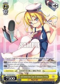 2nd Junsen-class Type III Submarine, I-8-Kai - KanColle - Weiss Schwarz card