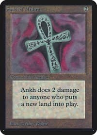 Ankh of Mishra - Alpha Edition - Magic: The Gathering card