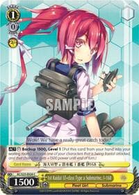1st Kaidai VI-class Type a Submarine, I-168 - KanColle - Weiss Schwarz card