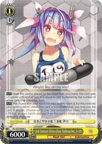 3rd Junsen Otsu-class Submarine, I-19 - KanColle - Weiss Schwarz card