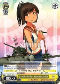 2nd I-400-class Submarine, I-401 - KanColle - Weiss Schwarz card