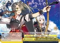 All planes, take off! - KanColle - Weiss Schwarz card