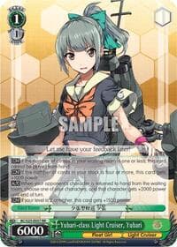 Yubari-class Light Cruiser, Yubari - KanColle - Weiss Schwarz card