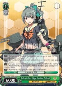 Yubari-class Light Cruiser, Yubari (RRR) - KanColle - Weiss Schwarz card