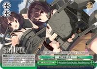 Aviation battleship, heading out! - KanColle - Weiss Schwarz card