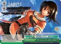 We must go into night combat! (RRR) - KanColle - Weiss Schwarz card