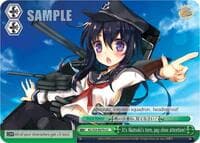 It's Akatsuki's turn, pay close attention! - KanColle - Weiss Schwarz card