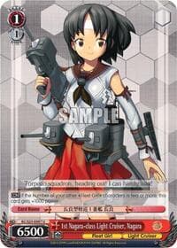 1st Nagara-class Light Cruiser, Nagara - KanColle - Weiss Schwarz card