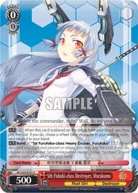 5th Fubuki-class Destroyer, Murakumo - KanColle - Weiss Schwarz card