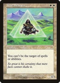 True Believer - Onslaught - Magic: The Gathering card