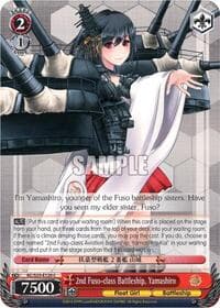 2nd Fuso-class Battleship, Yamashiro - KanColle - Weiss Schwarz card