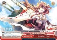 Standby! Fire! (RRR) - KanColle - Weiss Schwarz card