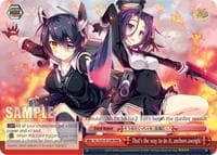 That's the way to do it, anchors aweigh! (RRR) - KanColle - Weiss Schwarz card