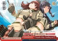 Torpedo ships, heading out! (RRR) - KanColle - Weiss Schwarz card