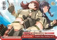 Torpedo ships, heading out! - KanColle - Weiss Schwarz card