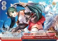 Torpedo Squadron, Charge! - KanColle - Weiss Schwarz card
