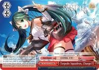 Torpedo Squadron, Charge! (RRR) - KanColle - Weiss Schwarz card