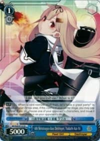 4th Shiratsuyu-class Destroyer, Yudachi-Kai-Ni - KanColle - Weiss Schwarz card