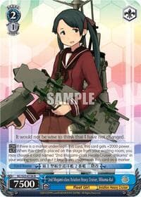 2nd Mogami-class Aviation Heavy Cruiser, Mikuma-Kai - KanColle - Weiss Schwarz card