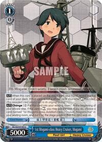 1st Mogami-class Heavy Cruiser, Mogami - KanColle - Weiss Schwarz card
