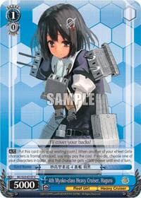 4th Myoko-class Heavy Cruiser, Haguro - KanColle - Weiss Schwarz card