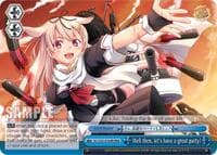 Well then, let's have a great party! (RRR) - KanColle - Weiss Schwarz card