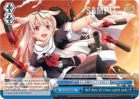 Well then, let's have a great party! - KanColle - Weiss Schwarz card