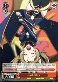 Usual Silica - Sword Art Online II - Weiss Schwarz card