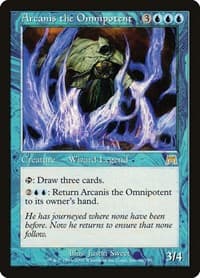 Arcanis the Omnipotent - Onslaught - Magic: The Gathering card