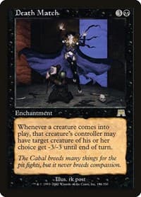 Death Match - Onslaught - Magic: The Gathering card