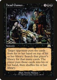 Head Games - Onslaught - Magic: The Gathering card