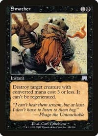 Smother - Onslaught - Magic: The Gathering card