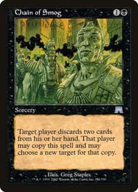 Chain of Smog - Onslaught - Magic: The Gathering card