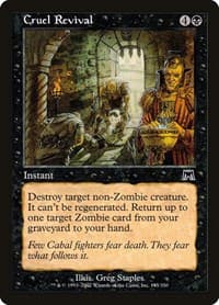 Cruel Revival - Onslaught - Magic: The Gathering card