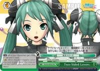 Two-Sided Lovers (SR) - Hatsune Miku: Project DIVA F 2nd - Weiss Schwarz card